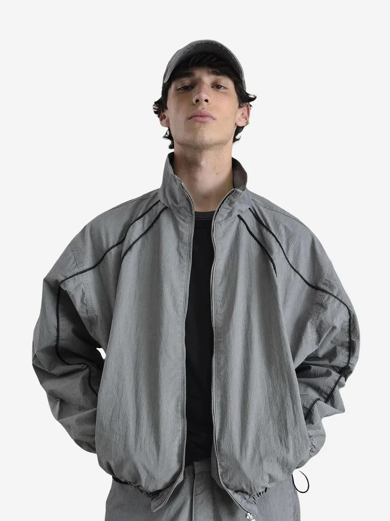 جيستو GIESTO Contrast Binding Detailed Jacket